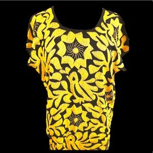 Hand Embroidered Jalapa Blouse /brand new